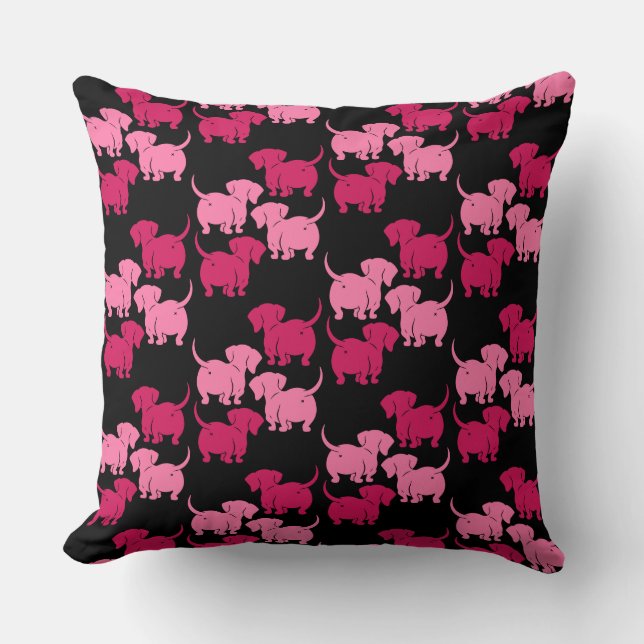 Almofada Dachshund Dog Gifes (Frente)