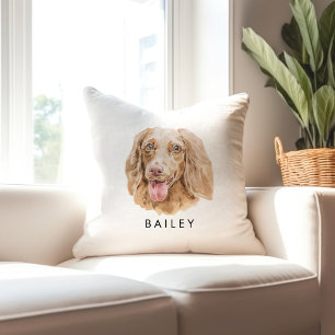 Almofada Dachshund Dog Raça Cão Dourado Presentes