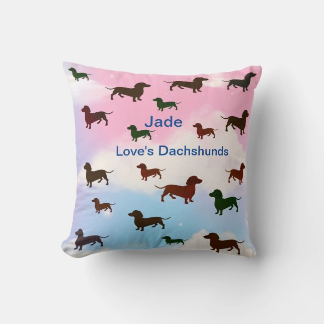 Almofada Dachshund Lover (Frente)