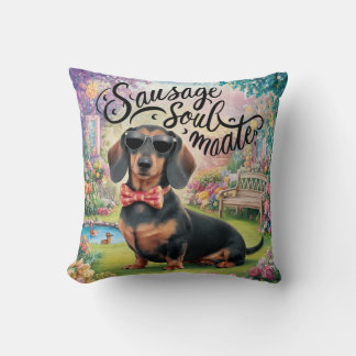 Almofada Dachshund Sausage Soulmate
