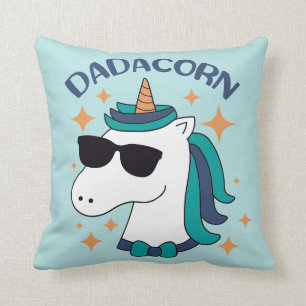 Almofada Dadacorn com óculos de sol