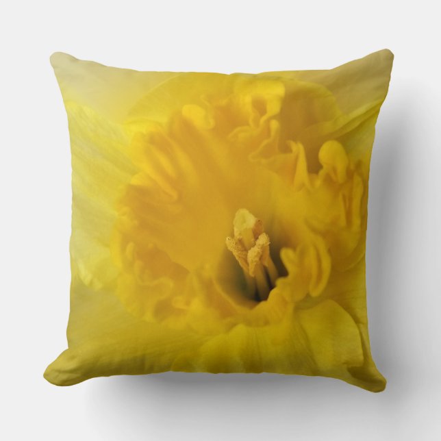 Almofada daffodilo amarelo (Frente)