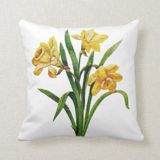Almofada Daffodilos de Ouro bordados