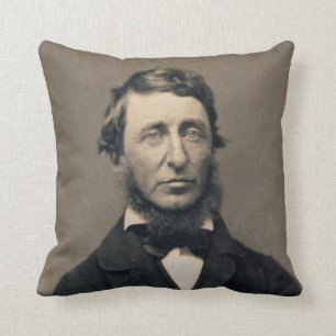 Almofada Daguerreotype de Maxham do retrato de Henry David
