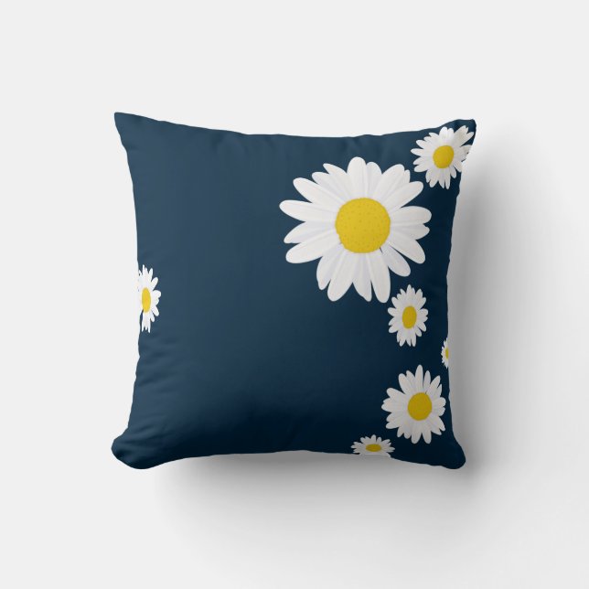 Almofada Daisies Blue (Frente)
