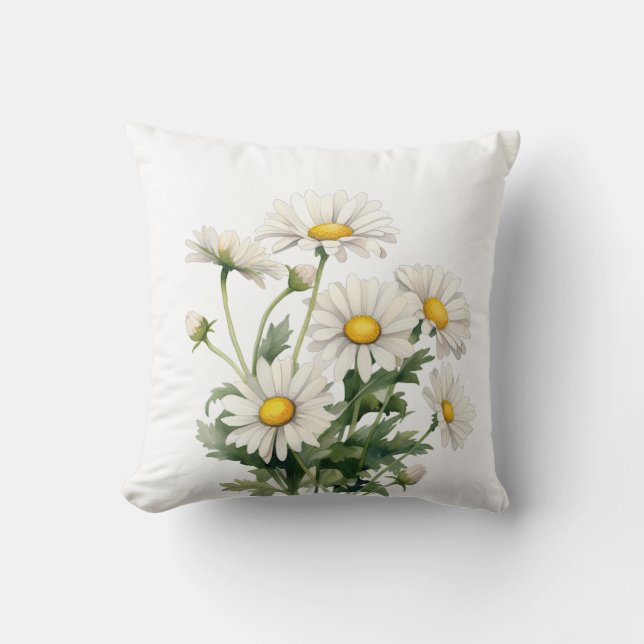 Almofada Daisies Floral (Frente)
