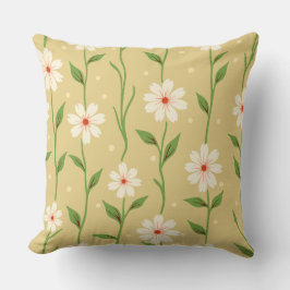 Almofada Daisy Dot Vineland Travesseiro Dourado