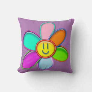 Almofada DAISY - Margarida Mágica Colorida para Crianças 