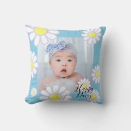 Almofada Daisy Simple Blue Photo