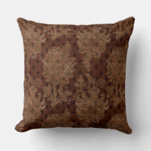 Damasco de outono escuro