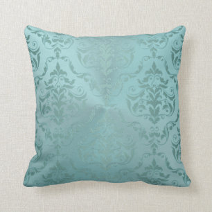 Almofada Damasco do vintage no travesseiro decorativo