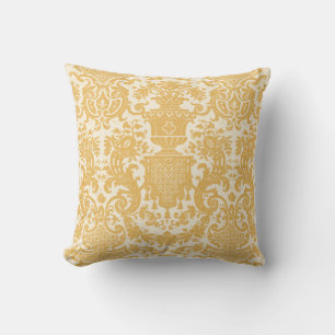 Almofada Damasco Dourado