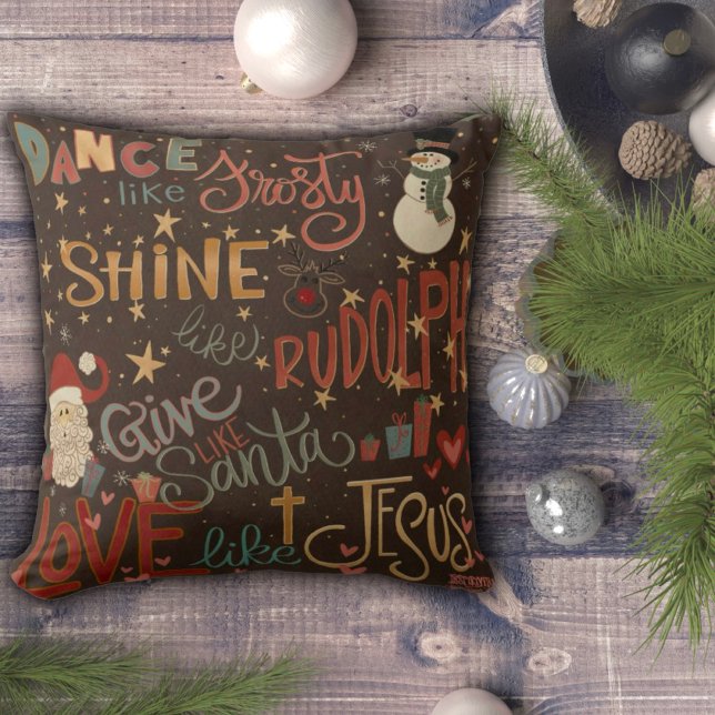 Almofada Dança divertida como Travesseiro de Inspirivência  (Criador carregado)