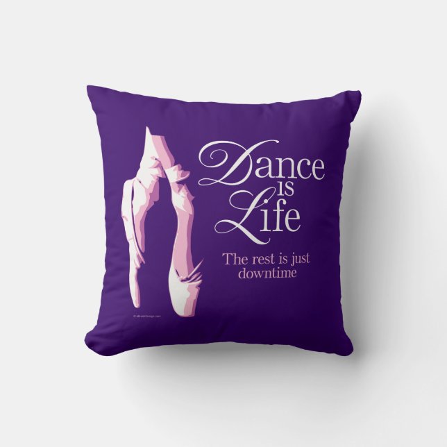 Almofada Dança É Vida (Frente)
