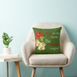 Almofada Dançando Natal - Nanjos de bebês em Travesseiro de