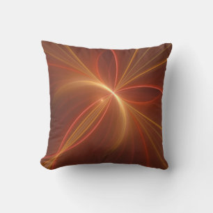 Almofada Dançar Com A Arte Fractal Moderna Abstrato