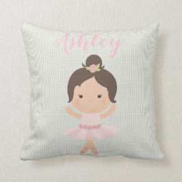 Almofada Dançarino cor-de-rosa dos calçados de dedo do pé