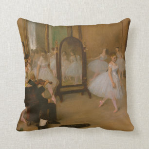 Almofada Dançarino da classe   Edgar Degas   do balé