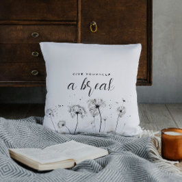 Almofada Dandelion de Queak Watercolor