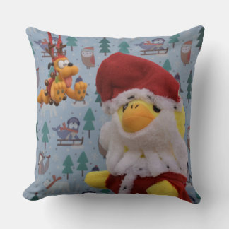 Almofada Danny Duck Papai noel Travesseiro decorativo de Na