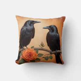 Almofada Dark Academia Crows