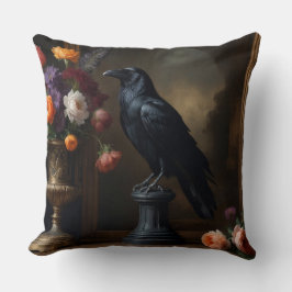 Almofada Dark Academia Raven