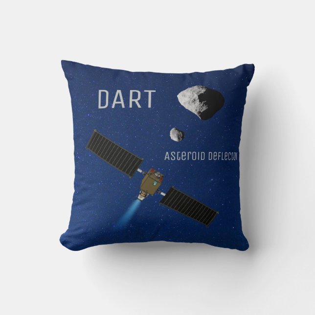 Almofada DART Asteroide Defletor Espacial (Frente)