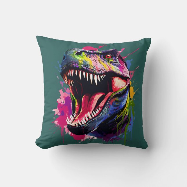 Almofada Dazzling T-Rex (Frente)
