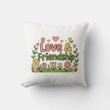 Almofada de Algodão Love & Friends