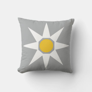 Almofada de Almofada de Sol Mágico Positivo Feliz