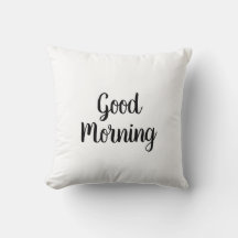 Almofada de Arremesso Bom Dia