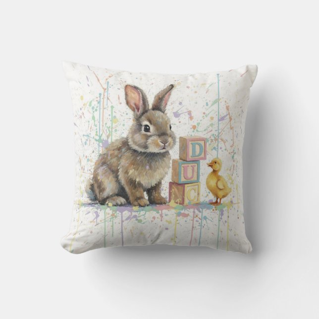 Almofada de Arremesso Coelho Bunny (Frente)