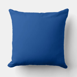 Almofada de Arremesso com Acento Azul Real Luxo