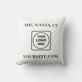 Almofada de Arremesso com Logotipo Retangular Mode