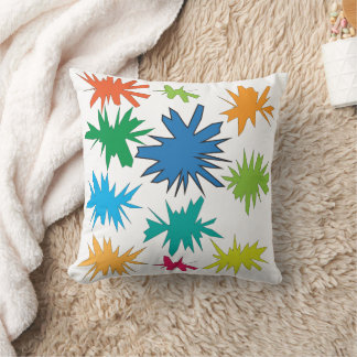 Almofada de Arremesso com Padrão de Estrela Colori
