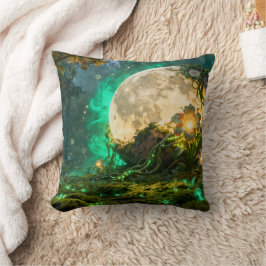 Almofada de Arremesso da Floresta Lunar Fantasia