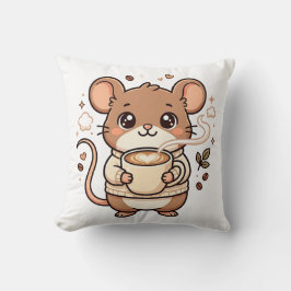 Almofada de Arremesso de Amor de Latte de Rato Fof