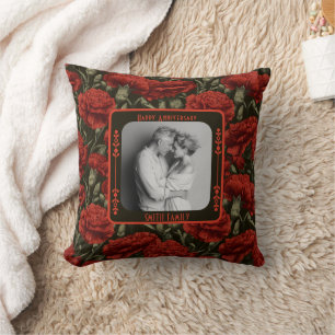 Almofada de Arremesso de Aniversário de Casamento 