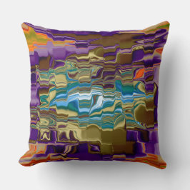 Almofada de Arremesso de Arte Abstrata