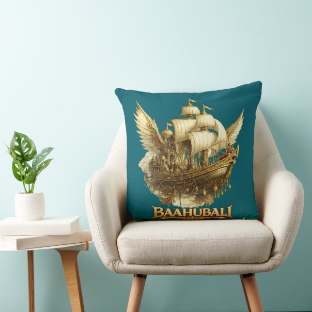 Almofada de Arremesso de Arte de Navio Voador Fant (Cadeira)