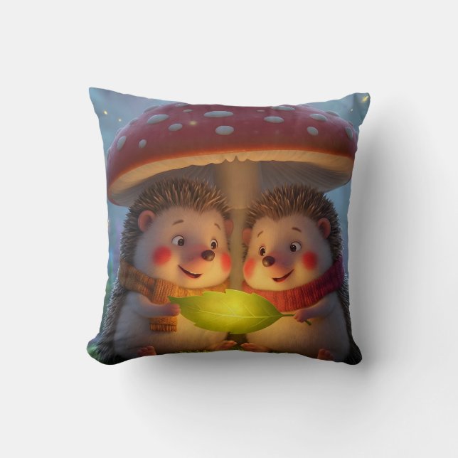 Almofada de Arremesso de Fantasia deouriço Cozy Wo (Frente)