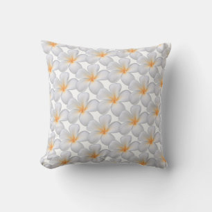 Almofada de Arremesso de Flores de Plumeria Frangi