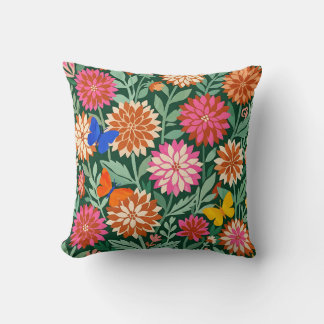 Almofada de Arremesso de Flores – Matisse Dahlias