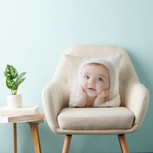 Almofada de Arremesso de Foto de Bebê Personalizad