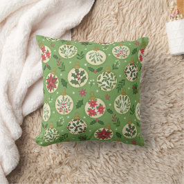 Almofada de Arremesso de Ornamentos de Natal Desen