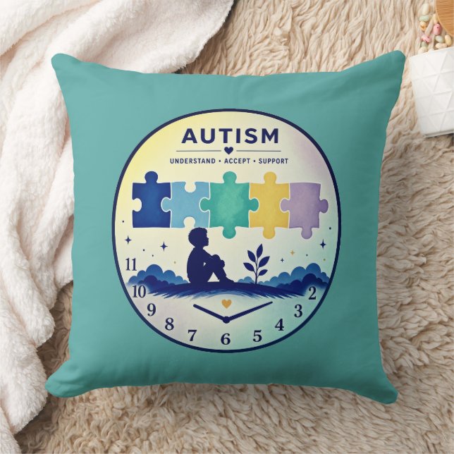 Almofada de Arremesso do Autismo (Cobertor)