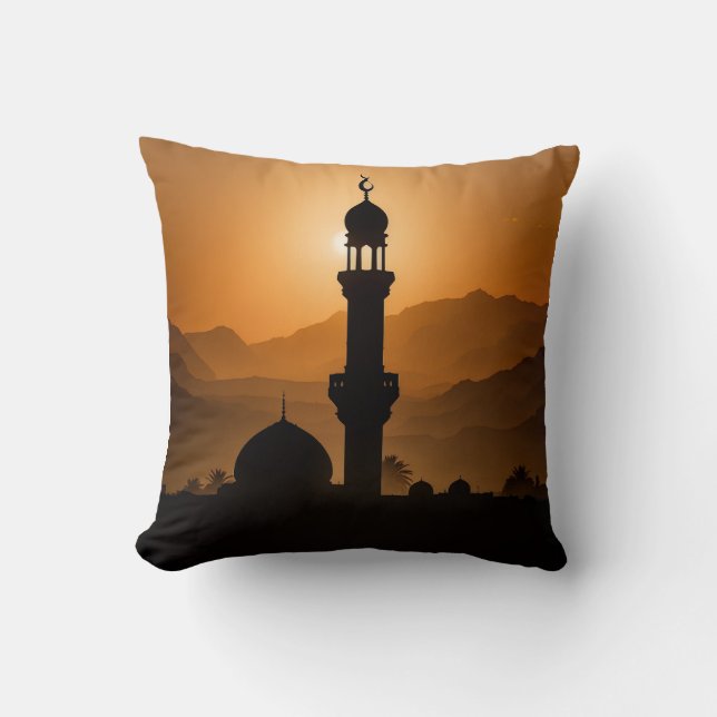 Almofada de Arremesso do Ramadan / Eid (Frente)