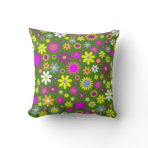 Almofada de Arremesso Flower Power