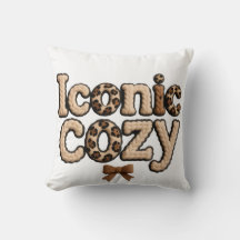 Almofada de Arremesso Iconic cozy Faux Yarn Style 