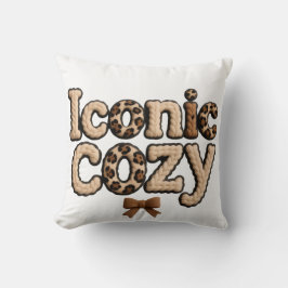 Almofada de Arremesso Iconic cozy Faux Yarn Style 
